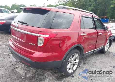 2014 Ford Explorer Limited z USA, uszkodzony, nr VIN 1FM5K7F84EGC10455